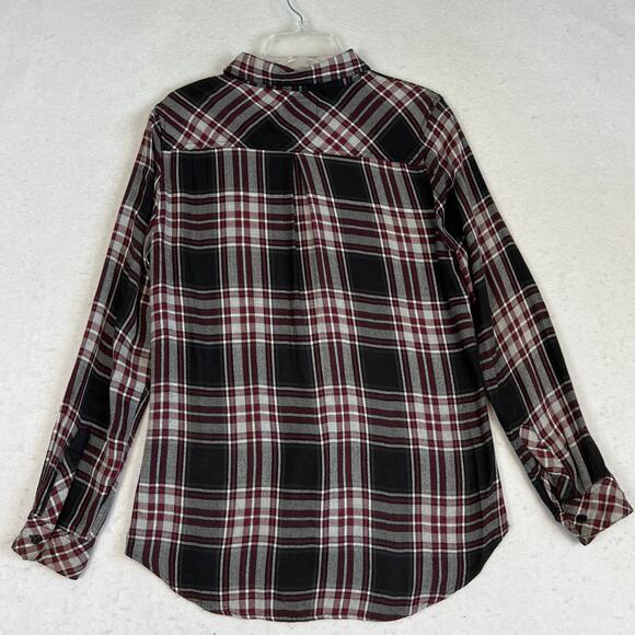Rails Women’s Plaid Rayon Button Up Shirt Soft Flannel Feel Size M Fall Winter - Picture 10 of 10